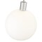 Z-Lite Margo 1 Light Pendant, Brushed Nickel & White 7500P14-BN - alternate 3